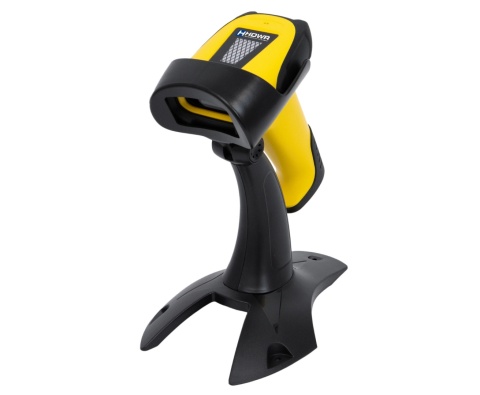 Skaner kodów kreskowych i QR z WIFI 2.4G, Bluetooth, podstawką i pamięcią HD3300A